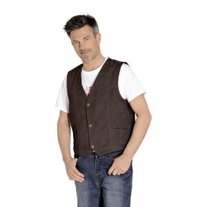 GILET NUBUCK