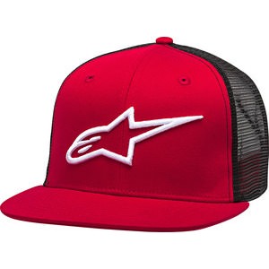 Corp Trucker Cap Red/Black