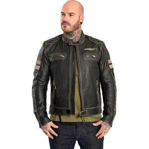 Retro IV veste en cuir