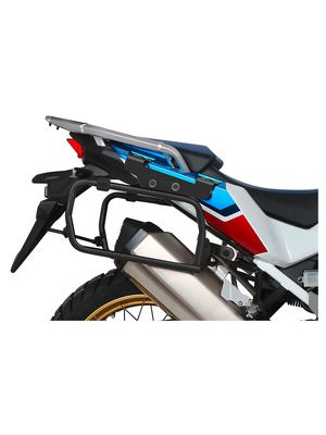 Luggage Rack for Motorbike Single Seat Luggage Carrier Rack for Motorcycles 14.5 x 36.5 cm default silver 