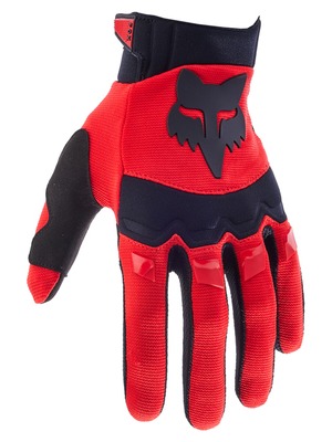 thumbnail image 2 of 100% Cold Weather Winter Motocross MX Enduro Bike Gloves – Black/Orange/Yellow, Leather & Textile 2 of 6