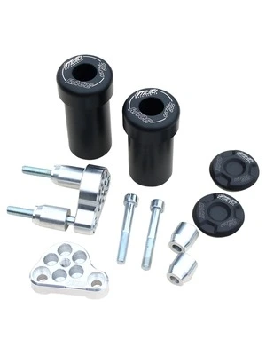 GSG STURZPAD-SATZ DUO, KIT SILBER