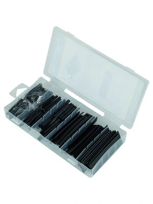 assortment box with heat-shrink tubes