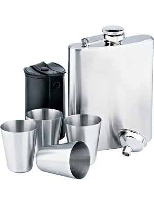 Kit fiaschetta in acciaio inossidabile