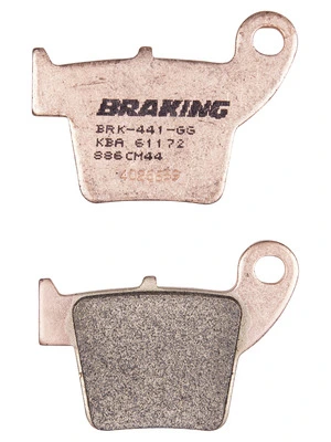 PASTIGLIA FRENO BRAKING CM 44 SINTERIZ.