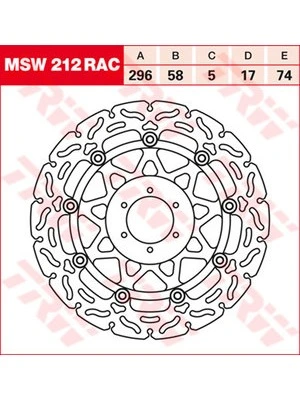 Bremsscheiben Racing, Vorne, mit ABE