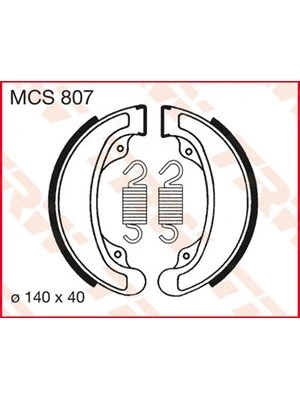 Bromsbackar Organiska