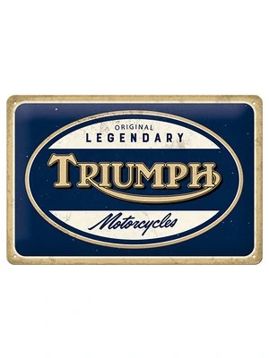 Motorcycle Metal Sign