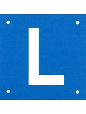 Targa L Svizzera 12 x 12 cm