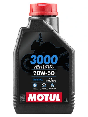 Motorenöl 3000 4T 20W-50, 1 Liter