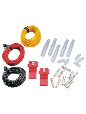 Kabelset met klemmen