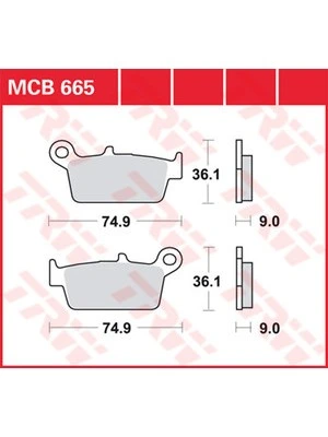 Plaquettes De Frein Organiques