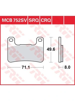 Pastiglie Freno Sinter. Con Abe