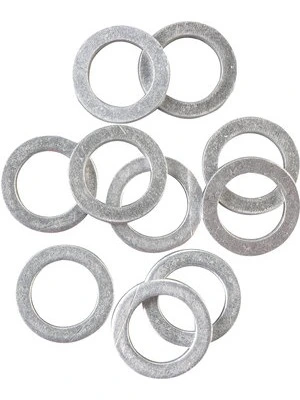 Bagues d'étanchéité alu, 10,0 mm