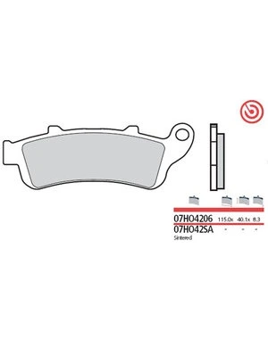 Pastiglie Freno Sinterizzate