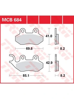 Plaquettes De Frein Organiques