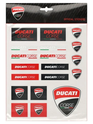 Set di adesivi Ducati 19 pezzi