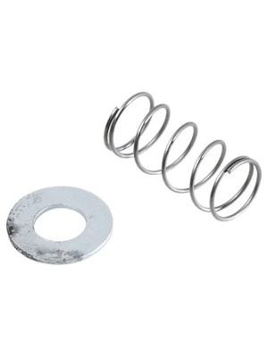 Druckknopffeder mit Unterlegscheibe