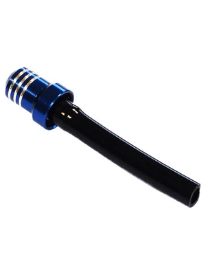 Short vent pipe with 1-way valve