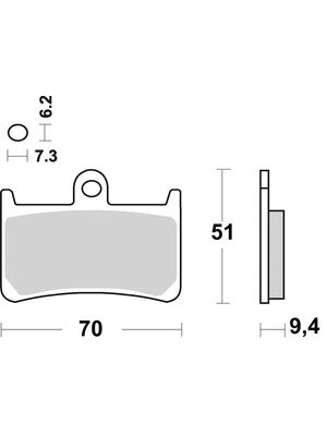 Pastiglie Freno Sinter. Con Abe