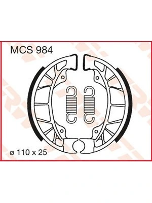 Ganasce Freno Organiche