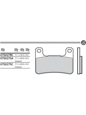 Bremsbeläge Sintermetall