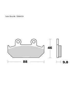 Organische remblokken met ABE