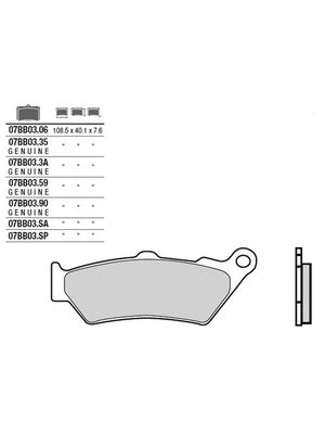 Plaquettes De Frein Metal Fritté