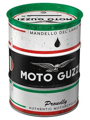 salvadanaio fusto di olio