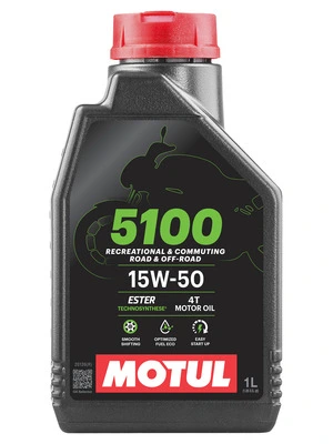5100 4T 15W-50, Olej
