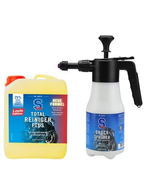 Set detergente + spruzzatore a pressione