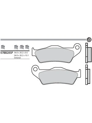 Bremsbeläge Sintermetall