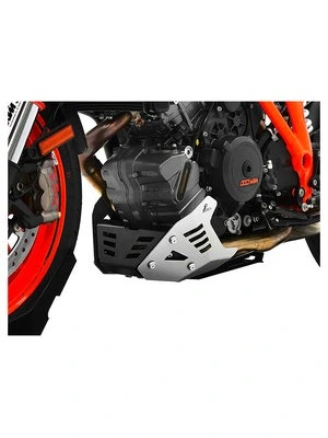 Sabot Moteur, Noir-Argenté