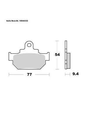 Plaquettes De Frein Organiques