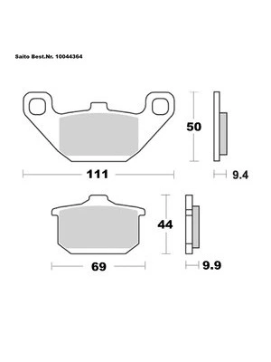 Brake-Pads Sinter with ABE