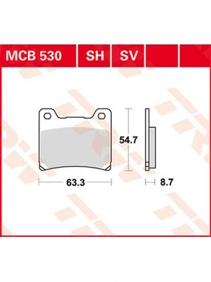 Pastiglie Freno Organiche