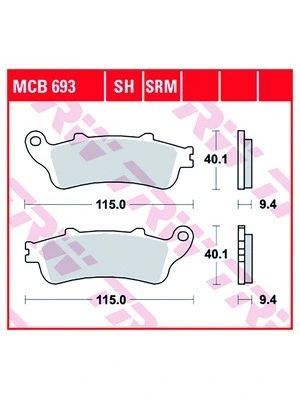 Sinter Bremsbeläge Roller & Offroad