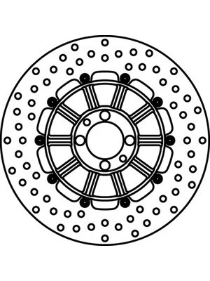 Discos do Travão Brembo fixo com ABE