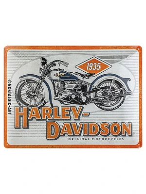 tin sign Harley Davidson *1935*