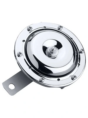 Horn, 12V, chromed