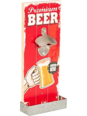 Wandflaschenöffner *Beer*
