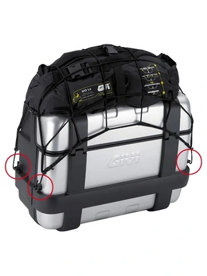 Supporto per rete bagagli