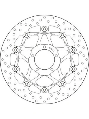 Bremseskiver Flydende Med Tgk