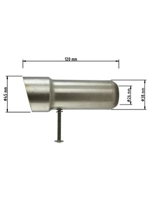 dB-killer de rechange aux Shark Conic,