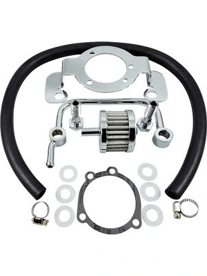 Dragtron Style Luftfilter Für CV Vergaser – Verchromter Aluminiumguss, Für Harley-Davidson Ab 1989