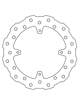 Disque de frein arrière Ferodo