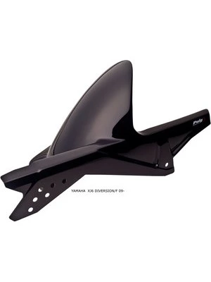 Achterspatbord Zwart