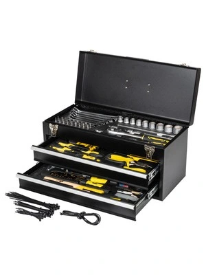 Caja de herramientas de 204 piezas