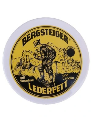 Grasso per pelle Bergesteiger, nero