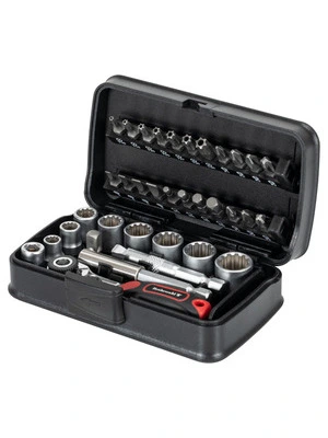 SET PUNT. CARRACA 1/4 MULTIDIENTE 35 UD.